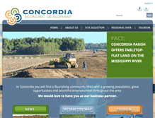 Tablet Screenshot of concordiaed.com